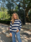 Livia | Knitted Sweater with Strepen