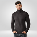 Men's Ribbed-Knit Coltrui – Classic Pullover with Tijdloze Elegant