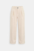 Elegant Womand'sPants with Plissé