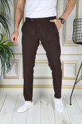 Levin | Chinos Slim-Fit Bruine Pants