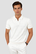 Men-Polohemd in White – Classic and Elegant