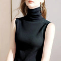 Diede™ Elegant Sleeveless Turtleneck Top