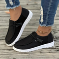 Margaret | Ribbed Slip-On Flats – Lightweight Design for Summer