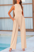Alma | Round-Neck Jumpsuit