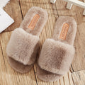Fluffy slippers