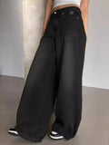 Baggy Wide Leg Jeans for Women