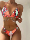 Hildegard | Bikini Set Strass-Decor 2-Delig Swimsuit