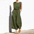 Georgia | Cotton-Linen Jumpsuit
