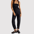 Claudia | Wide Pants with Wide-Leg, Denim Overall