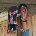 Lightweight Women Summer Sandals with Color Accents | Amélie