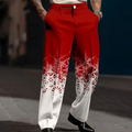 Jolien™ Men's Pants with Sneeuwvlokprint