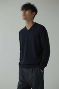 V-Neck Sweater – Zachte Knitted Pullover with Timeless Stijl