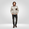 Mand's Knitted Sweater – Zachte Winter Pullover with Comfortable Pasvorm