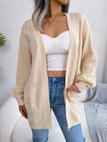 Losse Knitted Cardigan | Effen Design | Casual Comfort